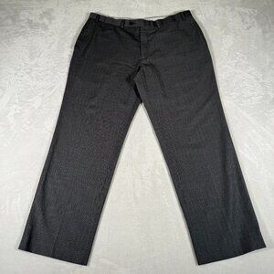 Ralph Lauren Dress Pants Men Size W 38 L 30 Plaid Slash Pockets Rayon Blend EUC